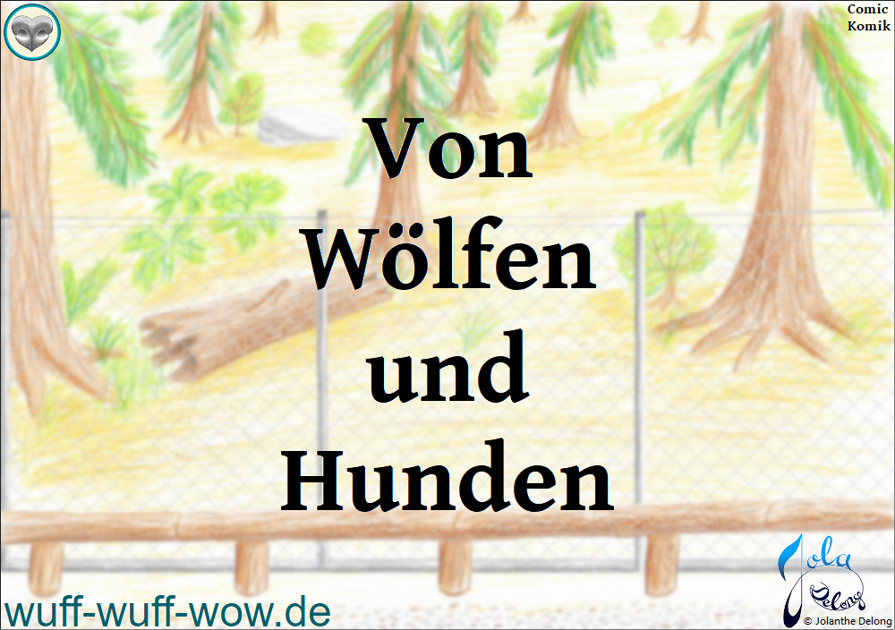 Titelbild zum Comic Nr. 2 "Von Wölfen und Hunden".